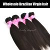 sell Brazilian virgin remy hair natural straight