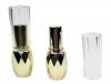 Sell ananas shaped plastic transparent lid lipstick tubes