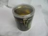 guangdong ltd metal box for tea tin with golden clip