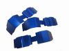 Blue anodized and cnc milling precision aluminum parts