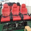 Sell luxury 5D motion chair, red 5D theater seat