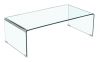 Sell bent glass nesting coffee table for glass furniture
