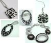 Sell Fashion Stainless Steel Jewelry Set with Epoxy Resin (JC1229)