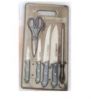 Sell 6pcs knife set with board, kitchen knife set