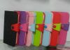 Sell  Matte Leather Wallet Case, Mix Colors For Galaxy S4 i9500