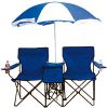 DOUBLE CHAIR WITH UMBRELLA