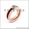 Sell fine crystal metal alloy ring