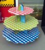 Sell cheap customized cardboard cupcake stand for retail shops