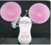 silicone vibrating breast massager