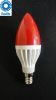 3W LED RED CANDLE LIGHT PLASTIC BODY GOOD HEAT SINK LONG LIFESPAN