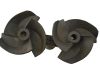 Impeller made of Steel with Investment Casting process