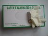 Latex examination glove