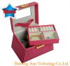 Sell Red Cardboard Jewelry Box with Mirror and Drawer