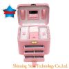 Sell  Shiny Large Volume PU Cosmetic Case With Zipper