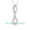 925 sterling silver pendant with pearl