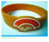 Sell fan-shaped silicone bracelet for promotion