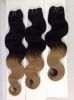 Sell brazilian human hair weft with ombre