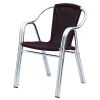 Garden aluminum pe poly rattan chair