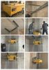 China Automatic ceiling cement render machines