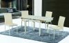 supply with glass dining table and chair