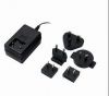 40W adapter with US, EU, UK, AU interchangeable plugs