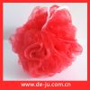 Bathroom Body Cleaning Pe Mesh Plastic Bath Sponge