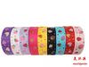 Wholesale custom printed ribbon, grosgrain printed ribbon