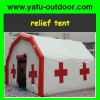 inflatable relief tent