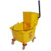 Mop trolleys, service trolleys, cleaning trolleys