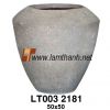 Outdoor Old Stone Ceramic Planter