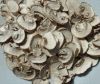 Dehydrated mushroom slices