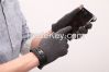 Men fashion fleece glove winter touch screen glove cotton lace driving glove