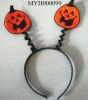 HAPPY HALLOWEEN DAY  PUMPKIN PLASTIC HAIRBAND