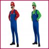 Three size Super Mario Men Costume