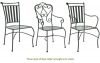 Best seller / wrought iron chair/ outdoor chair/garden chair