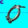 Double bolt hose clamp