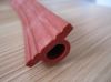 Extruded silicone sponge seal strip