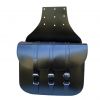 Sleek Throw Over Leather SaddleBags