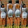 2014 popular women Bodycon dress, Ladies Hollow out sexy party bandage