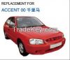 Replacement for ACCENT 00 head lamp&fog lamp& tail lamp&bumper
