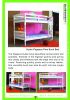 solid pine wood bed for children and parents
