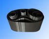 Free shipping S3m arc tooth industrial rubber conveyor belt