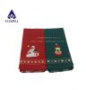 Set of 2pcs waffle kitchen towel with embroidered 19"x28"