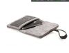 stylish polyester felt mobile phone bag