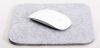 Shockproof shaped felt mouse pad with low price
