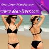 Sell Black New Push up Strappy Halter Bikini swimwear for women