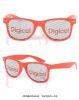 #20005 wayfarer 2140 logo lenses pinhole print logo sunglasses red frame wholesale cheap sunglasses UV100 UV protection