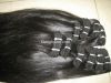 10'' 30'' 100% Vietnam human single drawn straight machine wefted hair