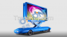 trailer led advertising screen