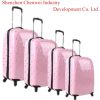 Top grade roling wheeled ABS+PC trolley luggage